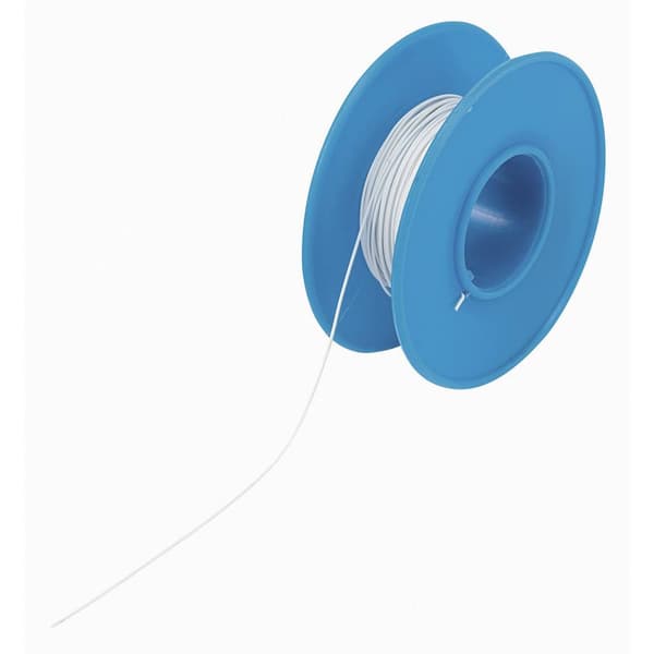 TRU COMPONENTS 1571387 Lindningstråd Wire Wrap 1 x 0.20 mm² Vit 15 m
