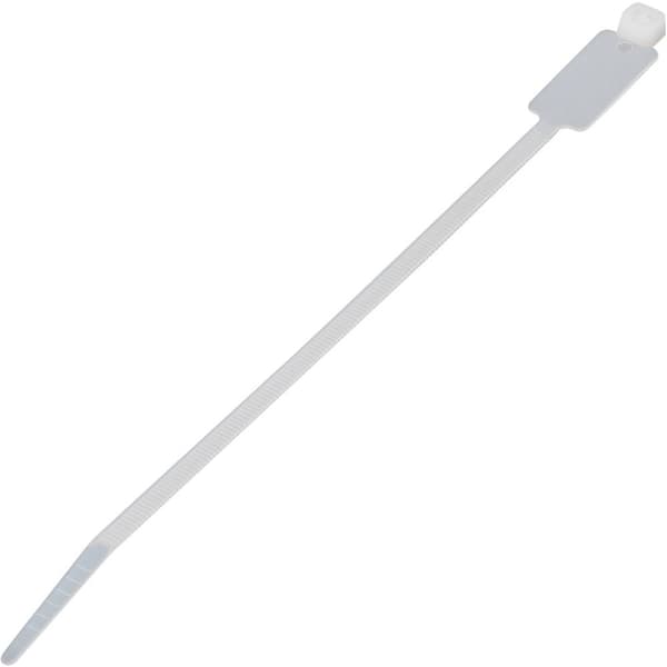 TRU COMPONENTS 1593126 TC-MCV-300203 Kabelmarkör Utskriftsområde: 54.5 x 13 mm Natur 100 st