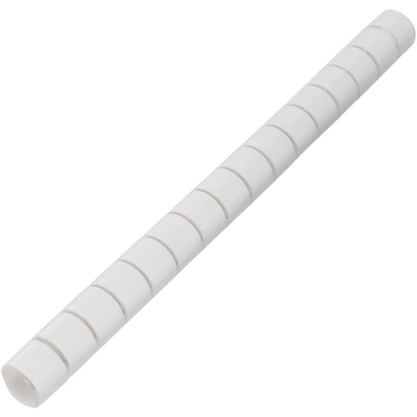 TRU COMPONENTS 1593191 TC-MX-KLT20WE203 Spiralslang 20 mm (max) Vit 5 m