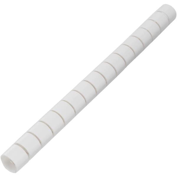 TRU COMPONENTS 1593192 TC-MX-KLT25WE203 Spiralslang 25 mm (max) Vit 5 m