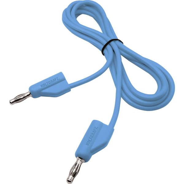 HögflexibelMätledning [Laminerade stickdon 4 mm -Laminerade stickdon 4 mm ] 1.50 m,Blå,MSB-30010 A