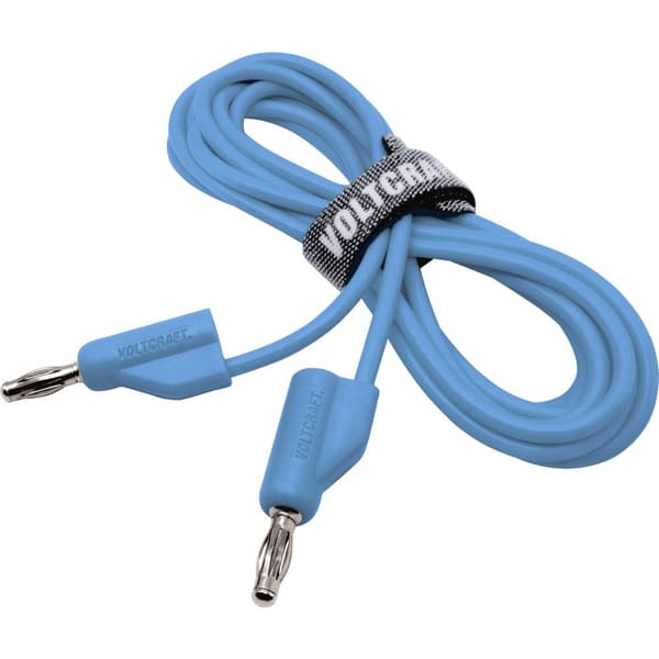 HögflexibelMätledning [Laminerade stickdon 4 mm -Laminerade stickdon 4 mm ] 2.00 m,Blå,MSB-30010 A