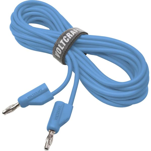 HögflexibelMätledning [Laminerade stickdon 4 mm -Laminerade stickdon 4 mm ] 5.00 m,Blå,MSB-30010 A