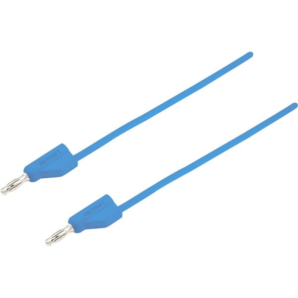 HögflexibelMätledning [Laminerade stickdon 4 mm -Laminerade stickdon 4 mm ] 5.00 m,Blå,MSB-30010 A