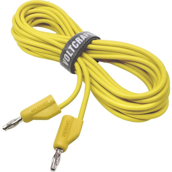 HögflexibelMätledning [Laminerade stickdon 4 mm -Laminerade stickdon 4 mm ] 5.00 m,Gul,MSB-30010 A