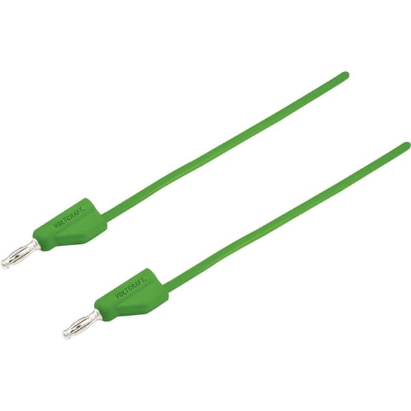 HögflexibelMätledning [Laminerade stickdon 4 mm -Laminerade stickdon 4 mm ] 1.50 m,Grön,MSB-30010 A