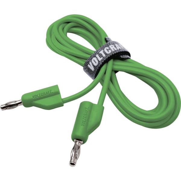 HögflexibelMätledning [Laminerade stickdon 4 mm -Laminerade stickdon 4 mm ] 2.00 m,Grön,MSB-30010 A