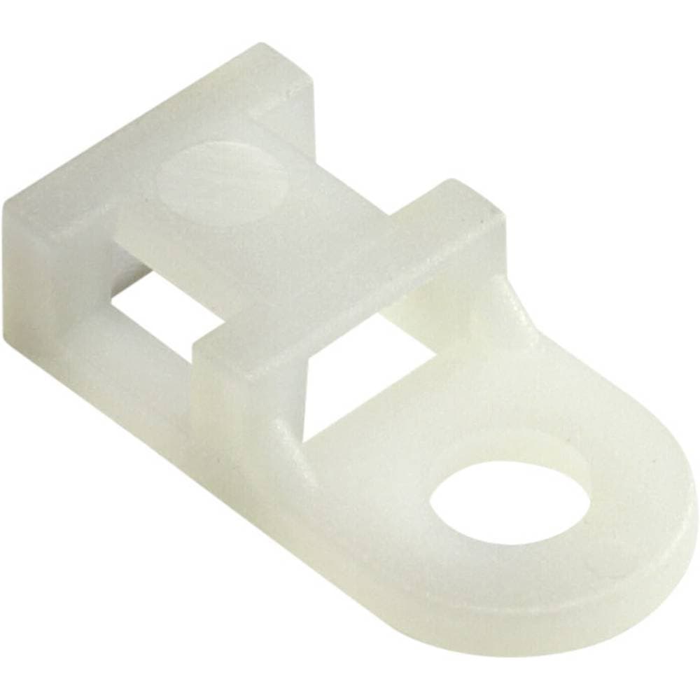 TRU COMPONENTS TC-6645712 Monteringssockel skruv Natur 100 st