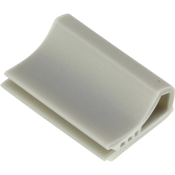 TRU COMPONENTS Monteringssockel TC-6645724 För flatkabel Ljusgrå 100 st