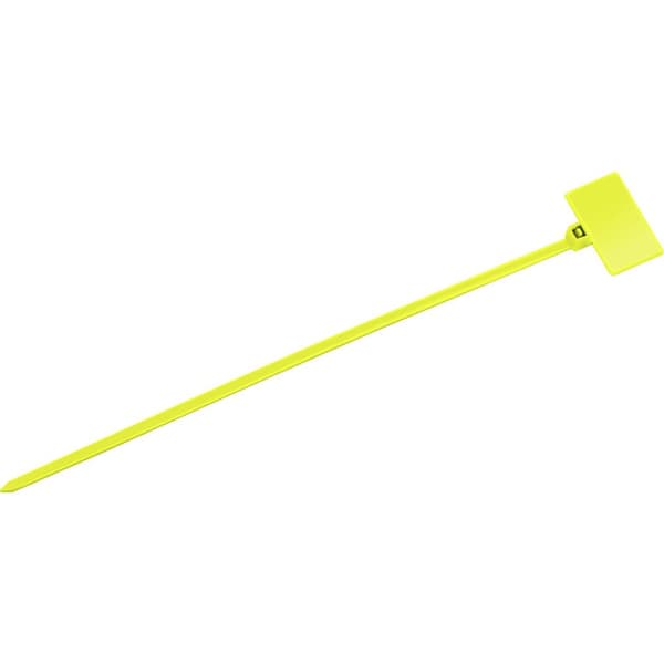 TRU COMPONENTS TC-6646436 Kabelmarkör Utskriftsområde: 20 x 13 mm Gul 100 st