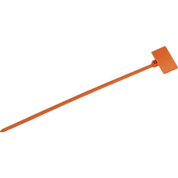TRU COMPONENTS TC-6646452 Kabelmarkör Utskriftsområde: 20 x 13 mm Orange 100 st