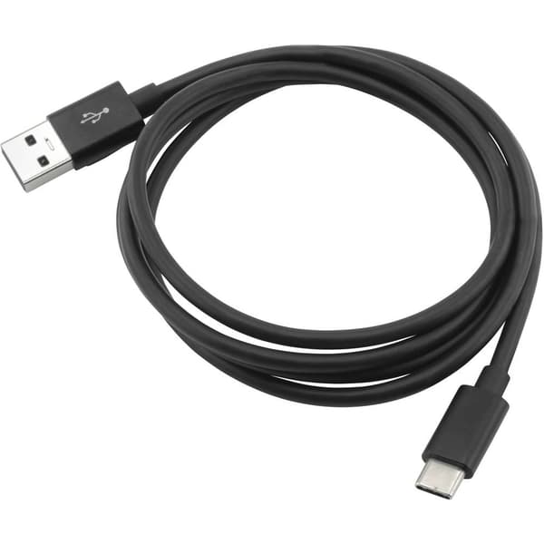 Ansmann USB-kabel USB 3.2 Gen1 (USB 3.0) USB-A kontakt, USB-C®-kontakt 1.20 m Svart Aluminiumkontakt, TPE-hölje, Tilläm