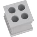 Miniatyrbild 1 av 2: Icotek KT 4/5 Kabelgenomföring slitsad Kläm-Ø (max.) 5 mm Elastomer Grå 1 st