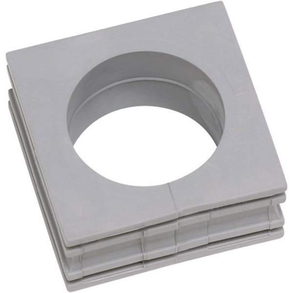 Icotek KT 32 Kabelgenomföring slitsad Kläm-Ø (max.) 33 mm Elastomer Grå 1 st