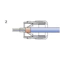 Miniatyrbild 4 av 4: LAPP SKINTOP® MS-SC-M 12X1.5 53112610 Kabelförskruvning M12 Mässing Mässing 1 st