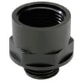 Miniatyrbild 1 av 2: Wiska 10064763 ATEX EX-APM 21/25 Kabelförskruvning Adapter PG21 M25 Polyamid Svart (RAL 9005) 1 st
