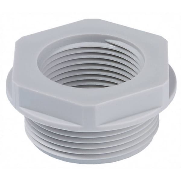 Wiska 10063670 APM 36/40 Kabelförskruvning Adapter PG36 M40 Polyamid Ljusgrå 1 st