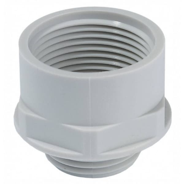 Wiska 10063674 APM 42/50 Kabelförskruvning Adapter PG42 M50 Polyamid Ljusgrå 1 st