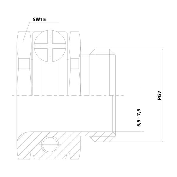 LAPP SKINDICHT® SH PG 7 52000830 Kabelförskruvning PG7 Mässing Mässing 1 st