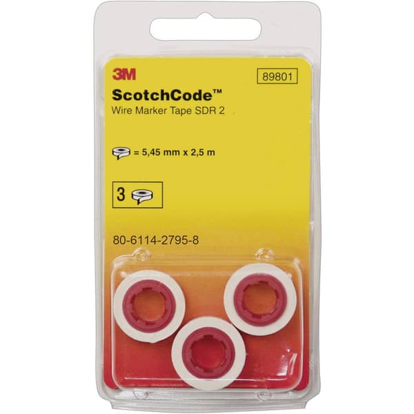 3M 80-61142799-0 Påfyllnadsrulle för märkningsklister-set Tryck 6 SDR-6