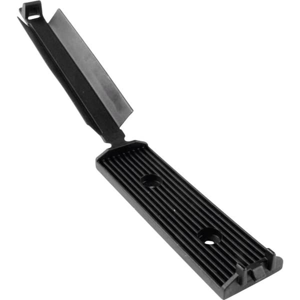 HellermannTyton FKH80-HIR-BK-C1 Monteringssockel skruv 151-16800 För flatkabel, Slagtålig Svart 1 st