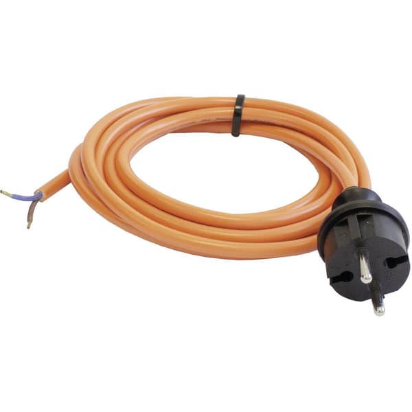 AS Schwabe 70911 Anslutningskabel Ström Orange 3.00 m