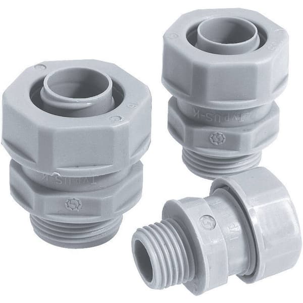 LAPP 55501300 SILVYN® USK-M 10x1,0 Slangskruvlåsning Silver-grå (RAL 7001) M10 7 mm Rak 1 st
