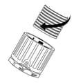 Miniatyrbild 3 av 4: LAPP 55507055 SILVYN® FPAG-M20x1.5/3 Slangskruvlåsning Svart M20 Rak 1 st