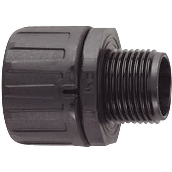 HellermannTyton 166-21001 HG13-S-M16 Slangskruvlåsning Svart M16 9.80 mm Rak 1 st