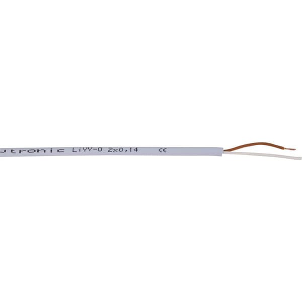 BKL Electronic LiYY Styrledning 3 x 0.14 mm² Grå 1506002/25 25 m