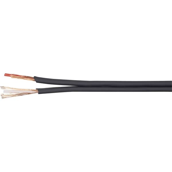 BKL Electronic 1106001/10 Audiokabel 2 x 0.14 mm² Svart 10 m