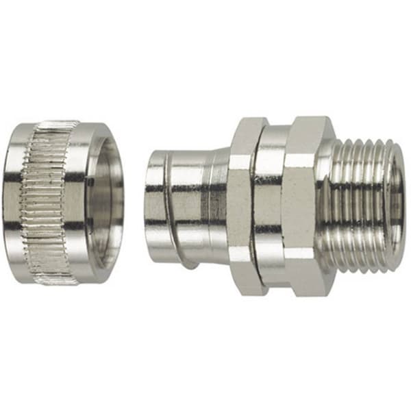 HellermannTyton 166-30405 SC25-SM-M25 Slangskruvlåsning Metall M25 21.10 mm Rak 1 st