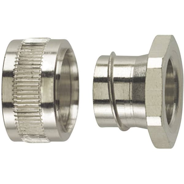 HellermannTyton 166-31202 PCS16-PC Ändförslutning Metall M20 13 mm Rak 1 st