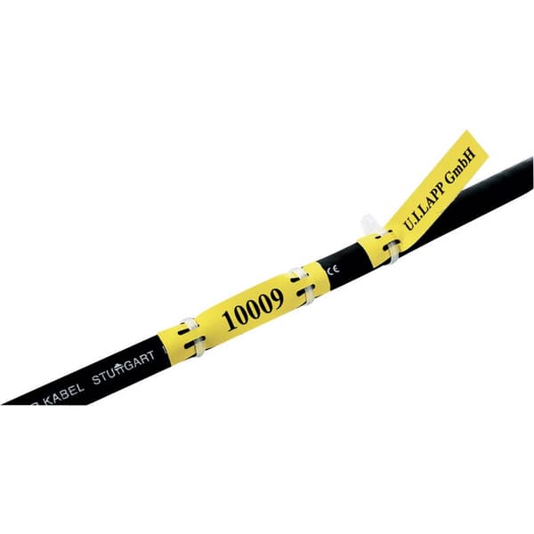 LAPP 83254750 LFL2H YE/WH Kabel-etikett Fleximark 35 x 9 mm Färg märkningsfält: Gul Antal etiketter: 40