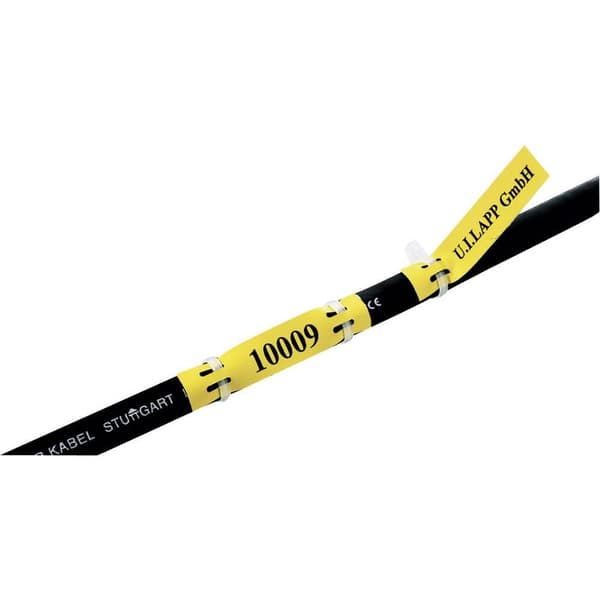 LAPP 83254760 LFL1H YE/WH Kabel-etikett Fleximark 26 x 9 mm Färg märkningsfält: Gul Antal etiketter: 40