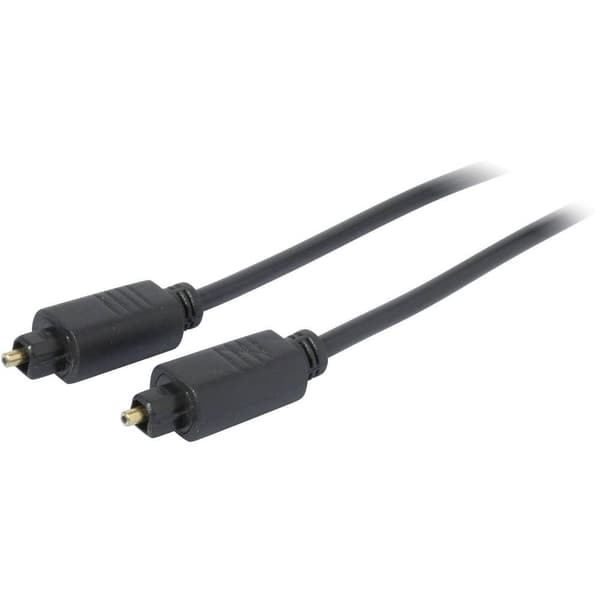 Kash 30L508 Toslink Digital Audio Anslutningskabel [1x Toslink hane (ODT) - 1x Toslink hane (ODT)] 1.50 m Svart