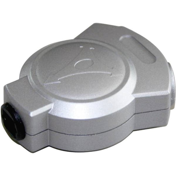 Hicon POF-810 Toslink Audio Y-adapter [1x Toslink hona (ODT) - 2x Toslink hona (ODT)] 0.00 m Silver