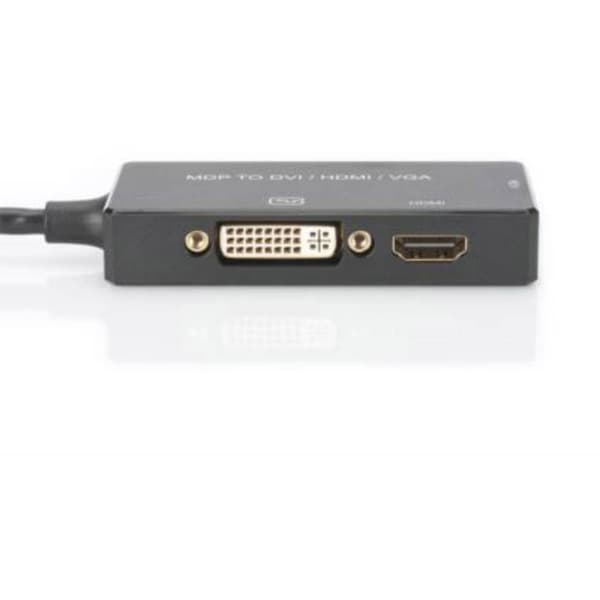 Digitus AV Konverter AK-340419-002-S [Mini-DisplayPort - HDMI, DVI, VGA] 3840 x 2160 Pixel