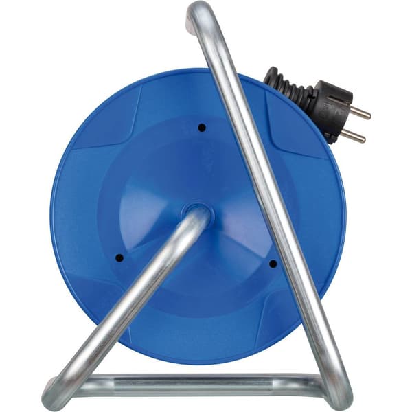 Brennenstuhl 1079180600 Kabelvinda 15.00 m Svart Jordad stickpropp