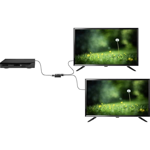 SpeaKa Professional SP-7141056 2 Port HDMI-Switch UHD 4K @ 60 Hz