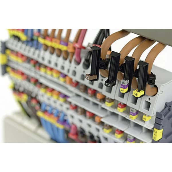 HellermannTyton WICA-ACT-BK-PA66HIRHS-BK (100) Märkningsclip 561-06000