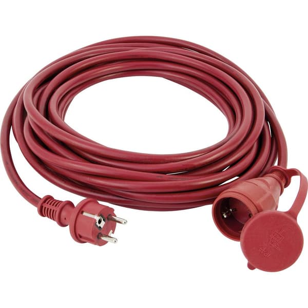 REV 0063169 Ström Förlängningskabel 16 A Röd 10.00 m H07RN-F 3G 1,5 mm²