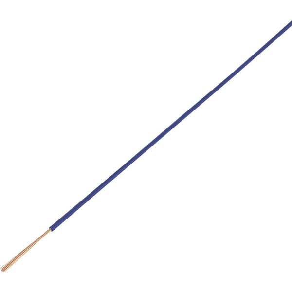 TRU COMPONENTS 1568687 Fordonsledning FLRY-B 1 x 1 mm² Blå 50 m