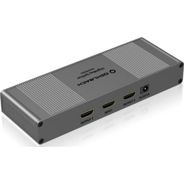 Oehlbach Highway Splitter 1 till 2 HDMI-Splitter 3840 x 2160 pixel
