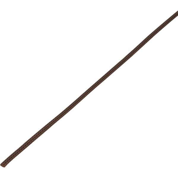 TRU COMPONENTS 1568184 CBBOX0307-BN Flätad slang Brun PET 3 till 7 mm 10 m