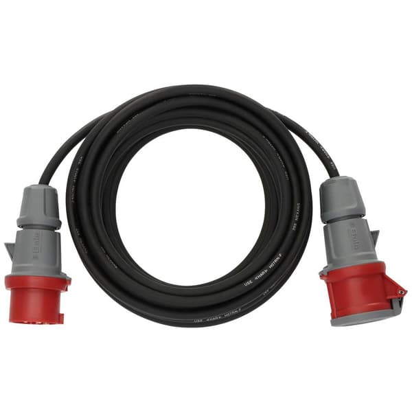 Brennenstuhl 1167710 Ström Förlängningskabel 16 A Svart 10.00 m H07RN-F 5G 1,5 mm²
