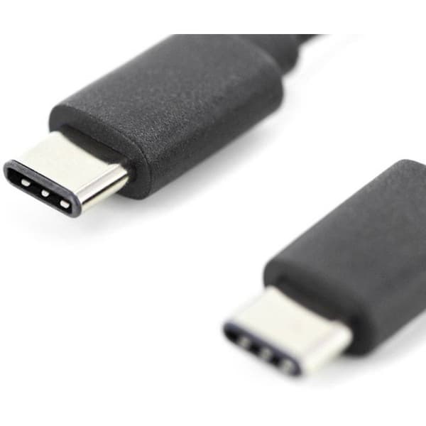 Digitus USB-kabel USB 2.0 USB-C®-kontakt, USB-C®-kontakt 3.00 m Svart Flexibel, Folieskärmning, Flätad skärmning, Skärm