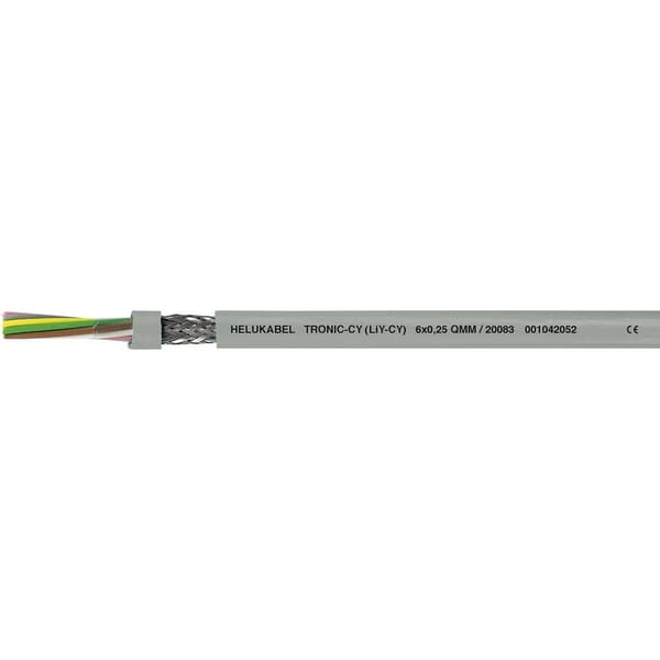 Helukabel 20058 Datakabel LiYCY 4 x 0.34 mm² Grå 100 m