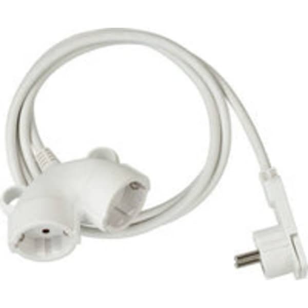 Brennenstuhl 1161820225 Ström Förlängningskabel Vit 5.00 m H03VV-F 3G 1,5 mm²