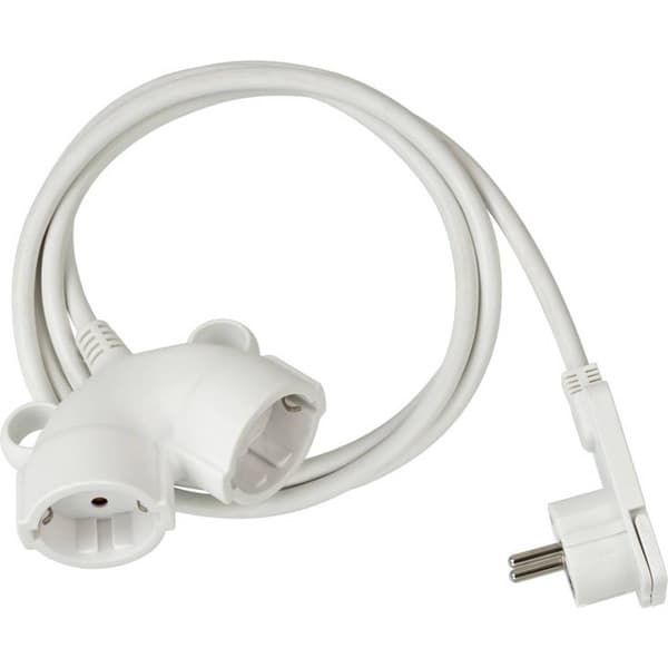 Brennenstuhl 1161820225 Ström Förlängningskabel Vit 5.00 m H03VV-F 3G 1,5 mm²